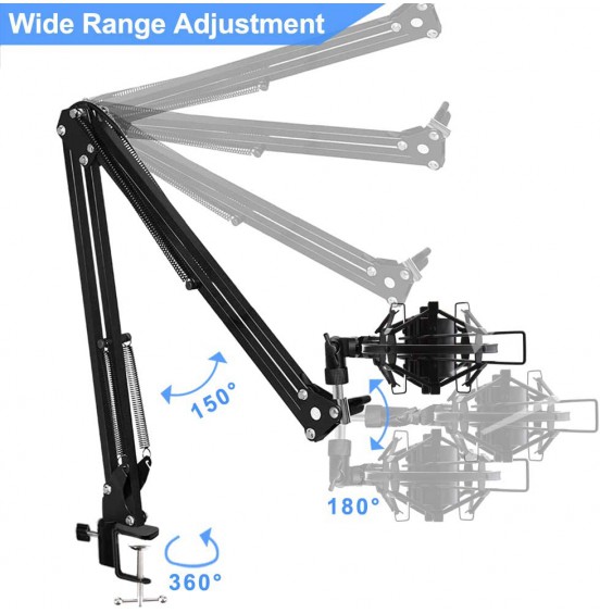 2021 Upgraded USB Condenser Microphone for Computer, Great for Gaming, Podcast, LiveStreaming, YouTube Recording, Karaoke on PC, Plug & Play, with Adjustable Metal Arm Stand, Ideal for Gift, Black 2021 Upgraded USB Condenser Microphone for Computer, Great for Gaming, Podcast, LiveStreaming, YouTube Recording, Karaoke on PC, Plug & Play, with Adjustable Metal Arm Stand, Ideal for Gift, Black